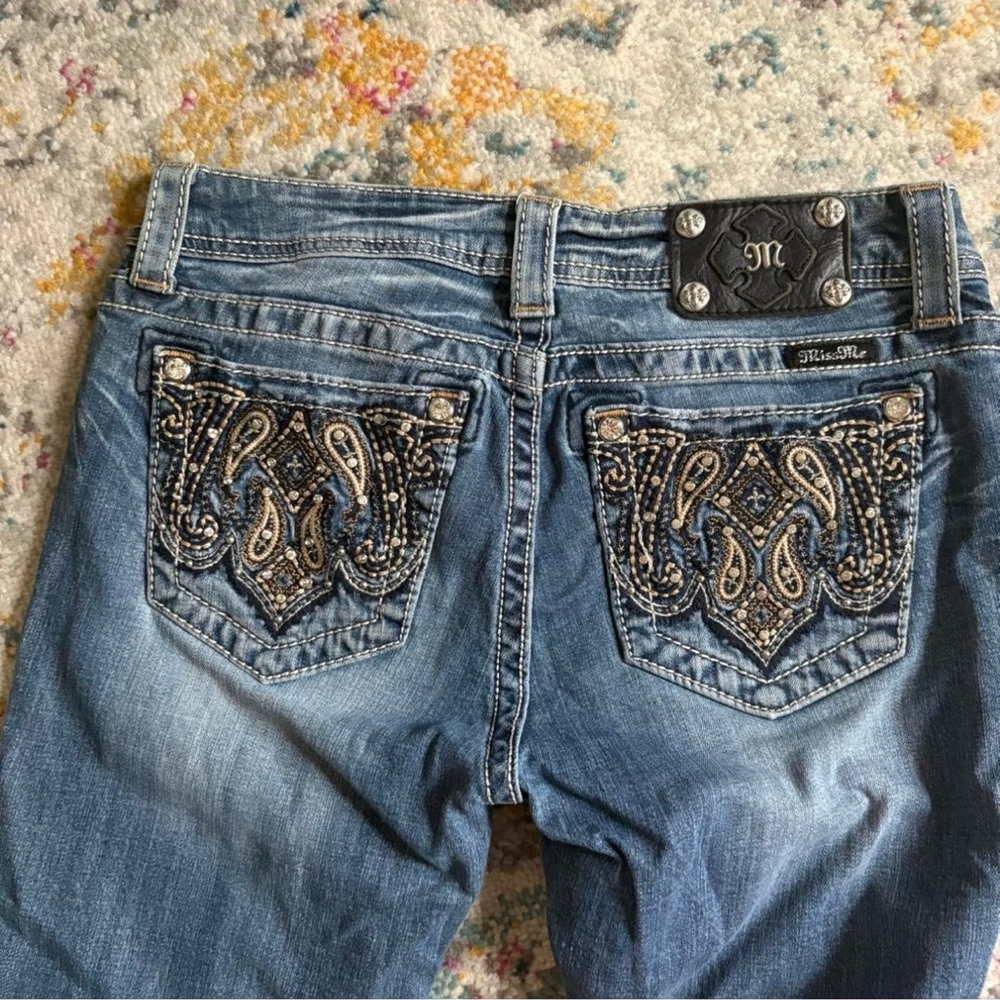 Miss Me Women's Embellished Jeans - Picture 2 of 5